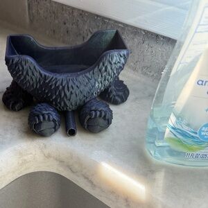 Black Turtle Shaped Soap Dispenser